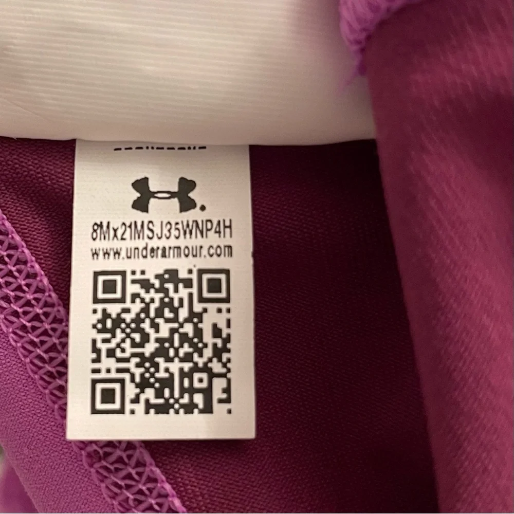 Under Amour Heat Gear Leggings Womens Size Medium Purple High Waist MSRP $64.99